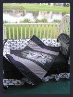 NEW baby crib bedding set made w/ OAKLAND RAIDERS  