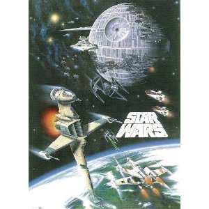 Star Wars Poster Space Battle   Poster Großformat  Küche 