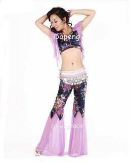 Yoga Belly Dance Costume Set Top & Pants Dp1587  