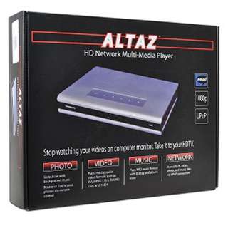 Altaz 1080p Full HD Network HDMI Media Player w/Remote  