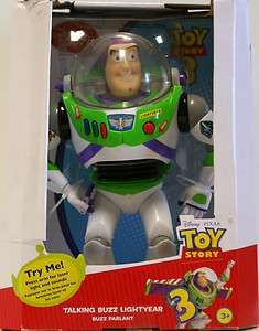 Disney Advanced Talking Buzz Lightyear Action Figure   Damaged Box 