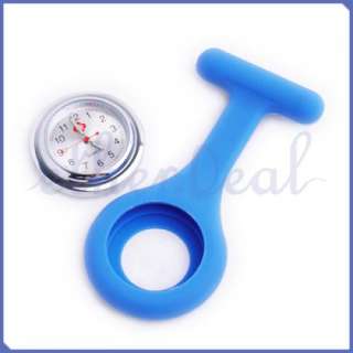 2X Neu Blau Krankenschwester Uhr Brosche Uhrkette Uhr (SKU 