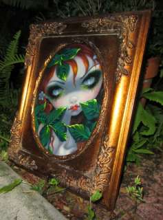 Poison Ivy Fairy Jasmine Becket Griffith ORIGINAL PAINTING lowbrow art 