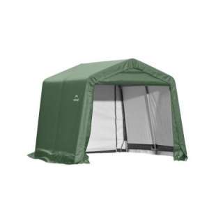   ft. x 8 ft. Green Cover Peak Style Shelter 72824.0 