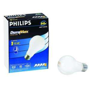 Philips Duramax 60 Watt Soft White Light Bulb (4 Pack) 234278 at The 