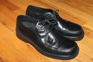   Leather Plain Toe Lace Shoes Shock Point Sole Mens 45 11 11.5  