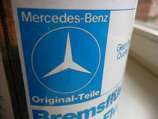 Mercedes Benz Original Bremsflüssigkeit Oldtimer Alte Dose Werbun in 