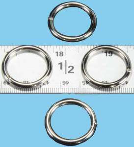 100   3/4 Inch Welded Lite O Rings  