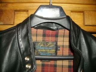 Schott Perfecto HORSEHIDE Cafe 1 Racer Leather Jacket Vintaged L NWOTS 