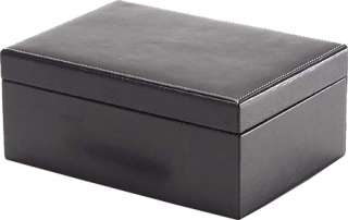 Clava 9907 Rectangular Leather Box    