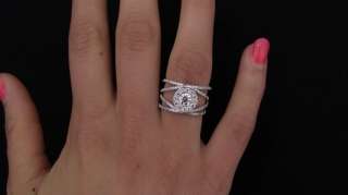 20 Carat Estate Genuine Natural Round Diamonds Engagement Ring 14k 