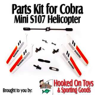 Parts Kit   Elite S107 3 Channel Mini Helicopter Red  