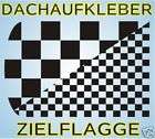 Dachaufkleber Zielflagge Dach Aufkleber Race Mini Karo