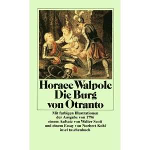 Die Burg von Otranto  Horace Walpole, Walter Scott, Norbert 