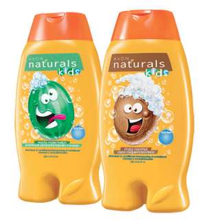 AVON NATURALS KIDS Shampoo/Conditioner and Apple Detangling Spray Pick 