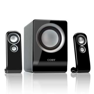 COBY CSMP80 100Watt High Performance  Speaker System  