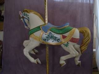 Full Size Carousel Horse PTC Jumper 58 Hand Painted FREE SHIP 12 