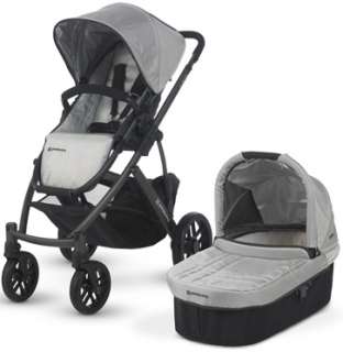 UPPAbaby SILVER Vista Baby Child Stroller w/ Bassinet  