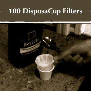 DisposaCup Replacement Filters for Keurig® My K cup® and Others 