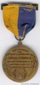 World War I Service Medal, 1917 1918, New Jersey, s8354  