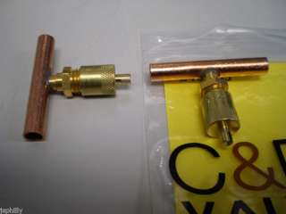 Valve CD5421 Copper Access Tee   2 Pack  