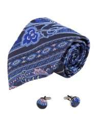 Grau Blau Muster Mode Geschenk Seide Krawatten 