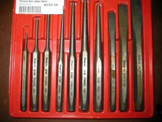 Snap on Chisel Set PPC710A New Condition w/ Tray  