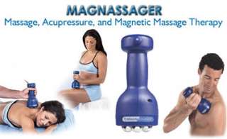 The MAGNASSAGER is the only magnetic massage device on the market 