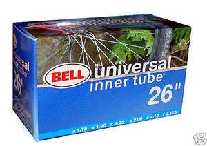 Bicycle INNER TUBE 26 Bell Universal Bike Replaces NEW  