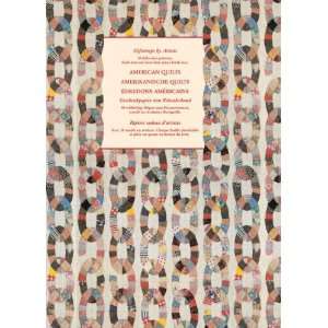 Geschenkpapier von Künstlerhand  Amerikanische Quilts; American 