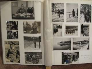 Panzer tank officer photo album. WW2 German Army soldier.  