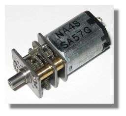 Sanyo Mini Gear Motor   58 RPM   5 V   12GN 0348 NA4S   Miniature 