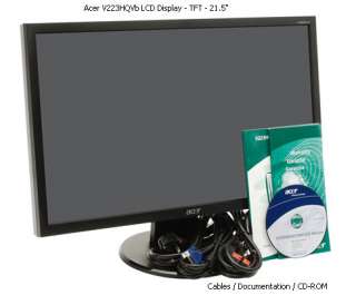 Acer V223HQVb 21.5 Inch LCD 5ms Black Monitor