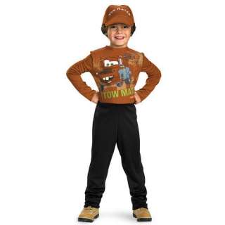   McQUEEN or TOW MATER Costume Size 4/6 7/8 Dress Up Play Boys Girl