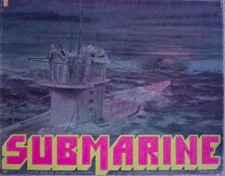 Avalon Hill Submarine game PDF Reference CD  