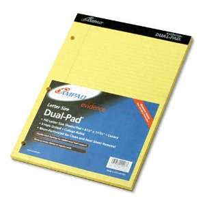  Ampad  Evidence Pad, Dual College/Med Ruled, 8 1/2 x 11 3 