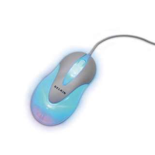 Belkin USB Optical Glow Mouse For windows & Mac with Scroll wheeL 