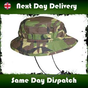   ARMY SPECIAL FORCES DPM BUSH HAT CAMOFLARGE JUNGLE BUSH CAP CAMO CADET