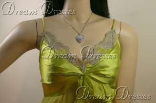 BNWT Karen Millen Lime Silk Frill Dress sz 14 RRP £180  