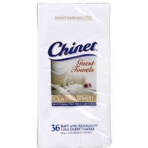  Chinet Guest Towels, 3 Ply 36 ct