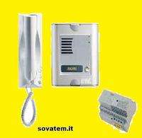 urmet 1133/301 kit citofono momofamigliare atlantico  