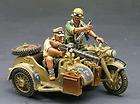 KING AND COUNTRY WW11 A​FRICA KORPS MOTORCYCLE COMBINATI