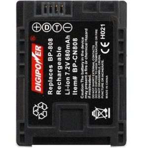  Selected Canon BP 808 Battery By DigiPower Electronics
