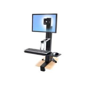  NEW Ergotron WorkFit S Single HD Sit Stand Workstation 