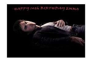 Personalised Damon Salvatore Birthday Card Vampire HOT  