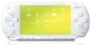PSP   Konsole PSP 1000 #weiß mit Netzteil (gebraucht)  