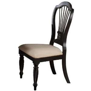  Hillsdale Furniture Wilshire Side Chair in Rubbed Black 
