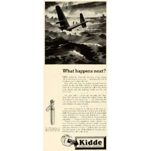  1943 Ad Walter Kidde Co Belleville Inflation Oxygen Gas 