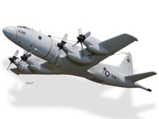 Lockheed P 3 Orion US Navy Wood Desktop Model Airplane  