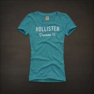   Hollister by Abercrombie womens Manhattan Logo Graphic Tee T Shirt NWT